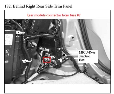 micu rear junction box honda odyssey|honda odyssey micu connections.